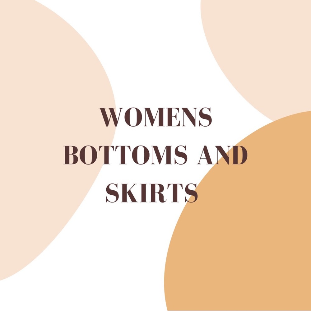 Womens bottoms and skirts